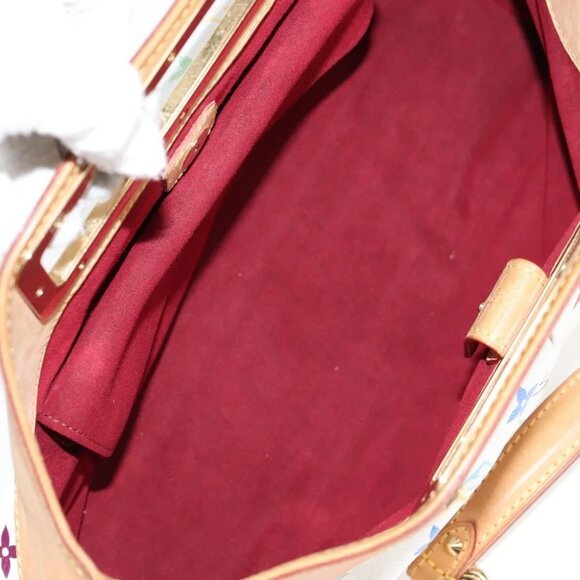 LOUIS VUITTON Monogram Multicolor Judy MM Bag 2Way White M40255 LV Auth 127584V - Picture 11 of 15